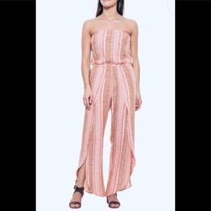 DREW strapless jumpsuit from Anthropology